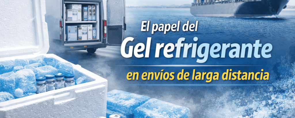 El papel del gel refrigerante en envíos de larga distancia