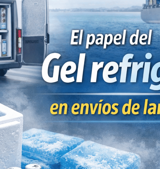 El papel del gel refrigerante en envíos de larga distancia