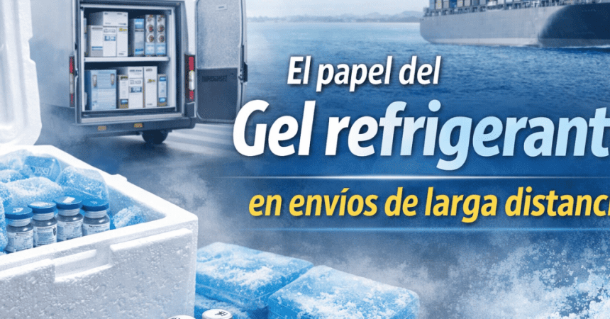 El papel del gel refrigerante en envíos de larga distancia