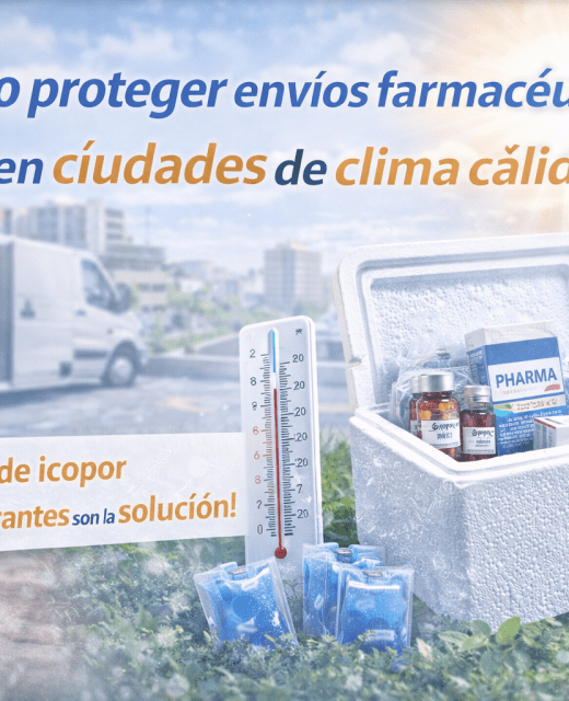 Cómo proteger envíos farmacéuticos en ciudades de clima cálido