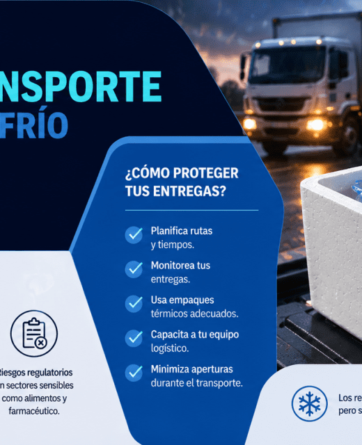 El impacto de los retrasos en transporte sobre la cadena de frío