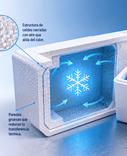 Cómo funciona una nevera de icopor