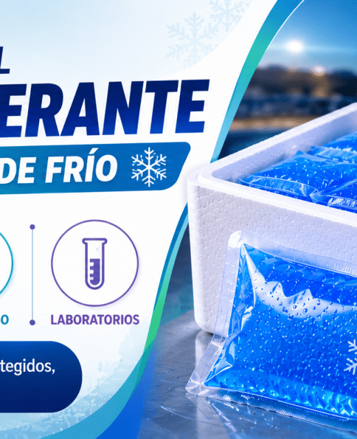 Gel refrigerante para la cadena de frio