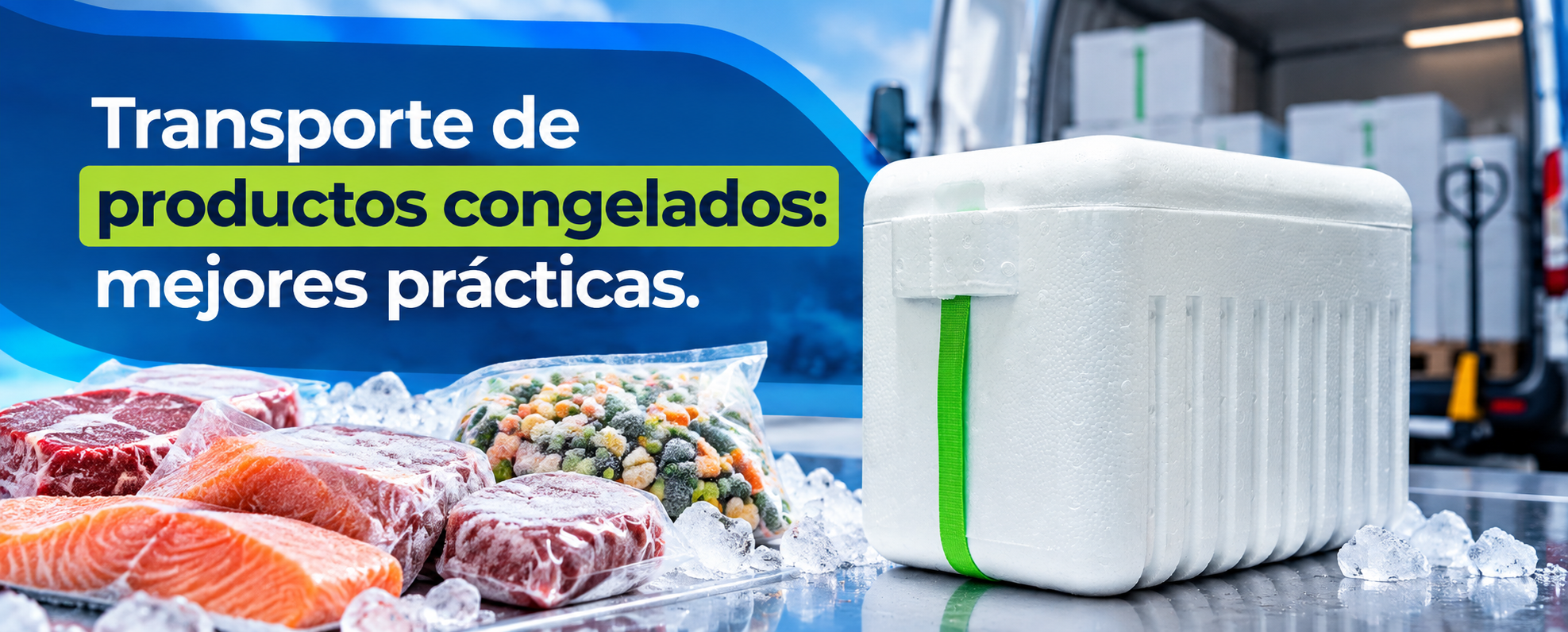 Transporte de productos congelados